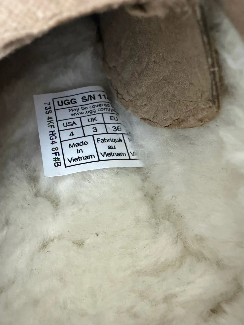 UGG cozy slip